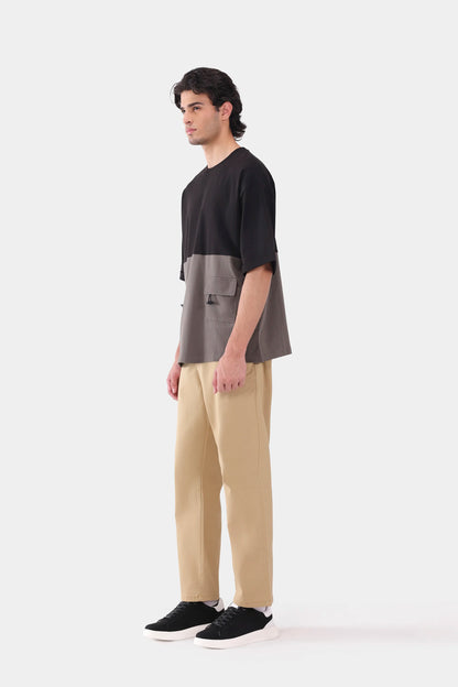 Oversized T-Shirt With Flap Pockets - Cougar Clothing