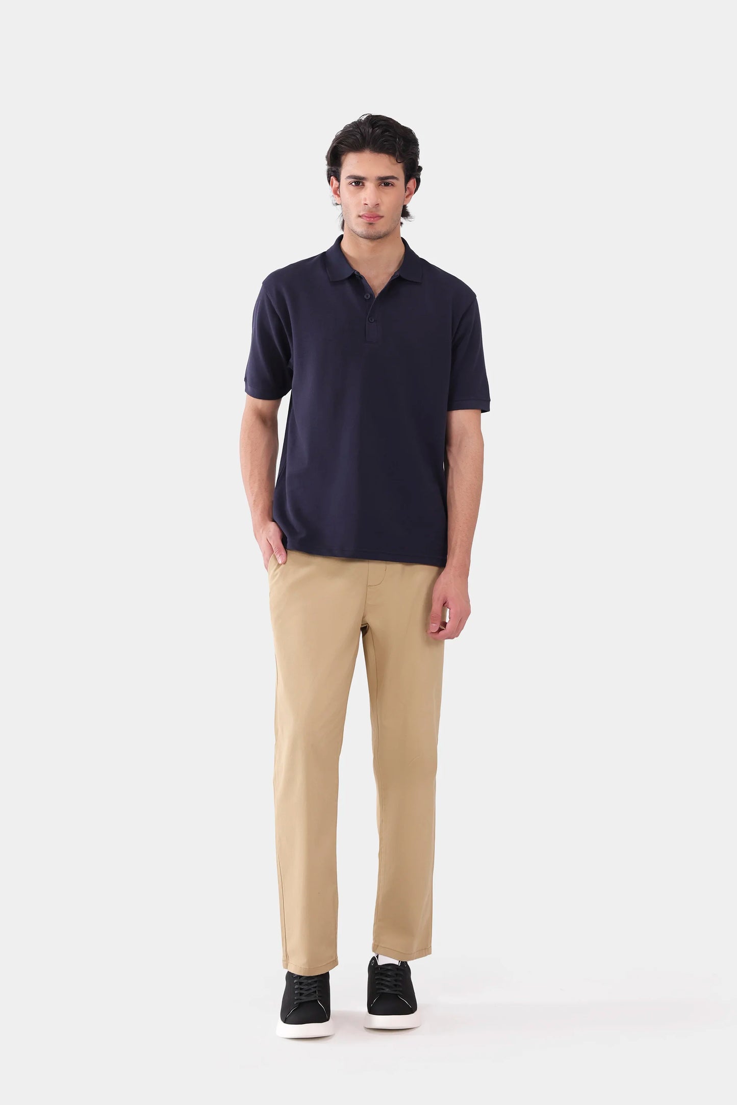 Relaxed Pique Polo - Cougar Clothing