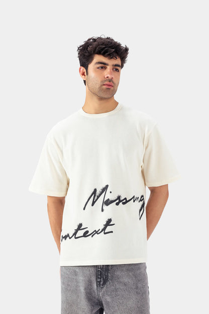 Popcorn-Knit T-Shirt - Cougar Clothing