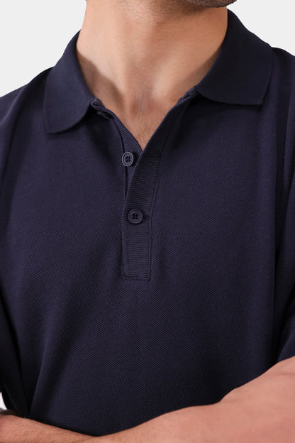 Relaxed Pique Polo - Cougar Clothing
