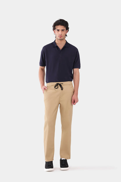 Jogger Fit Twill Trousers - Cougar Clothing