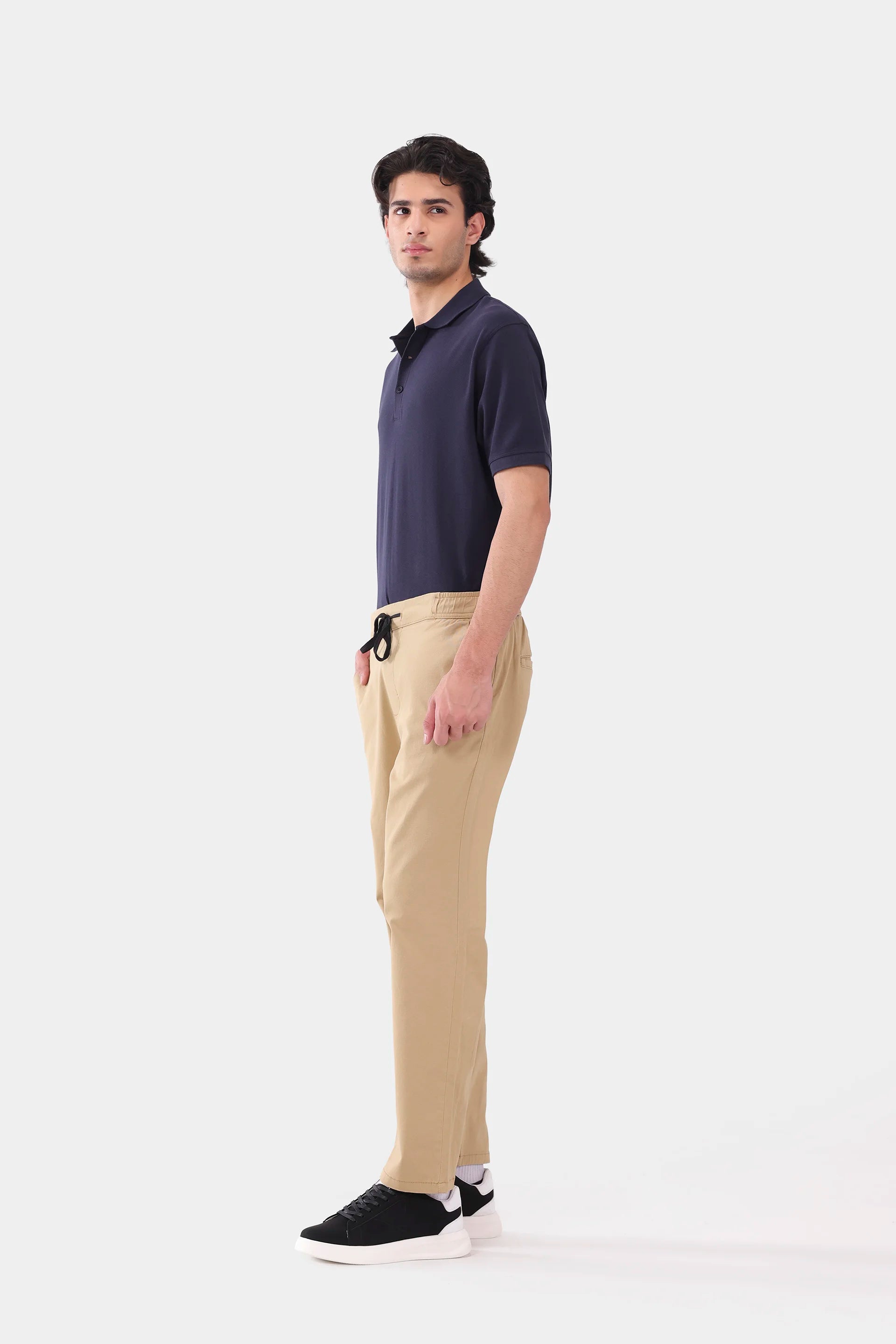 Jogger Fit Twill Trousers - Cougar Clothing