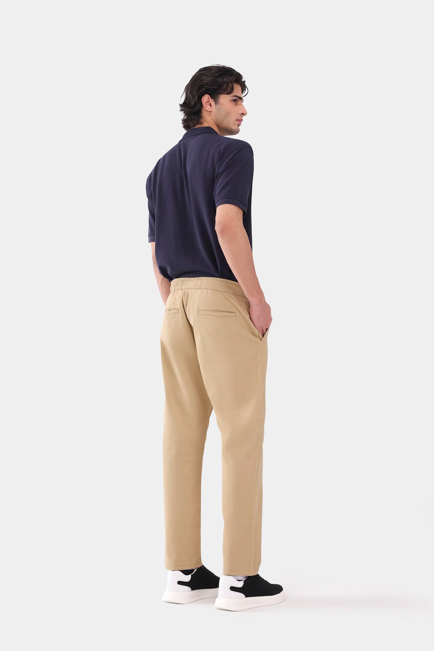 Jogger Fit Twill Trousers - Cougar Clothing