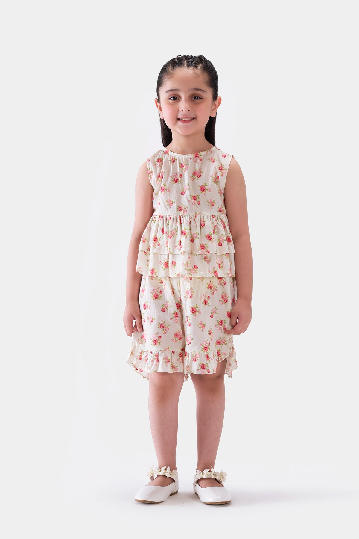 Ruffled Peplum Top - Cougar Clothing
