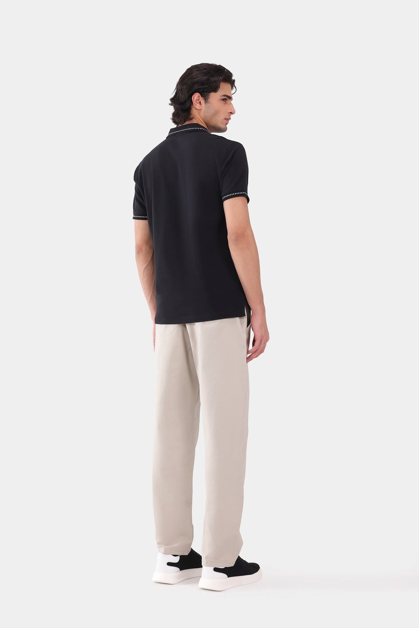 Quarter Zip Polo - Cougar Clothing
