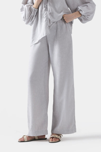 Textured Pleated Trousers - Cougar Clothing