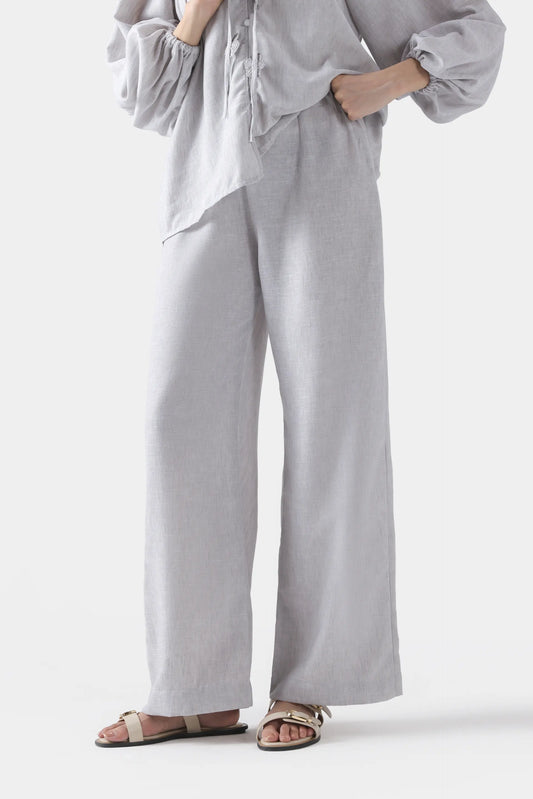 Textured Pleated Trousers - Cougar Clothing