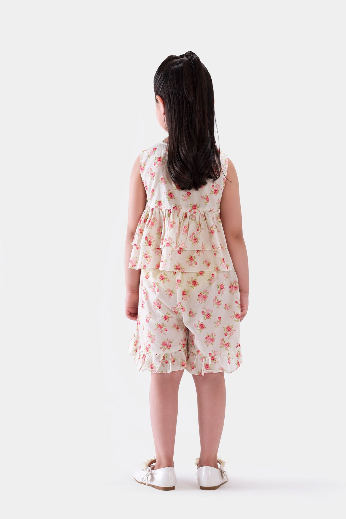 Ruffled Peplum Top - Cougar Clothing