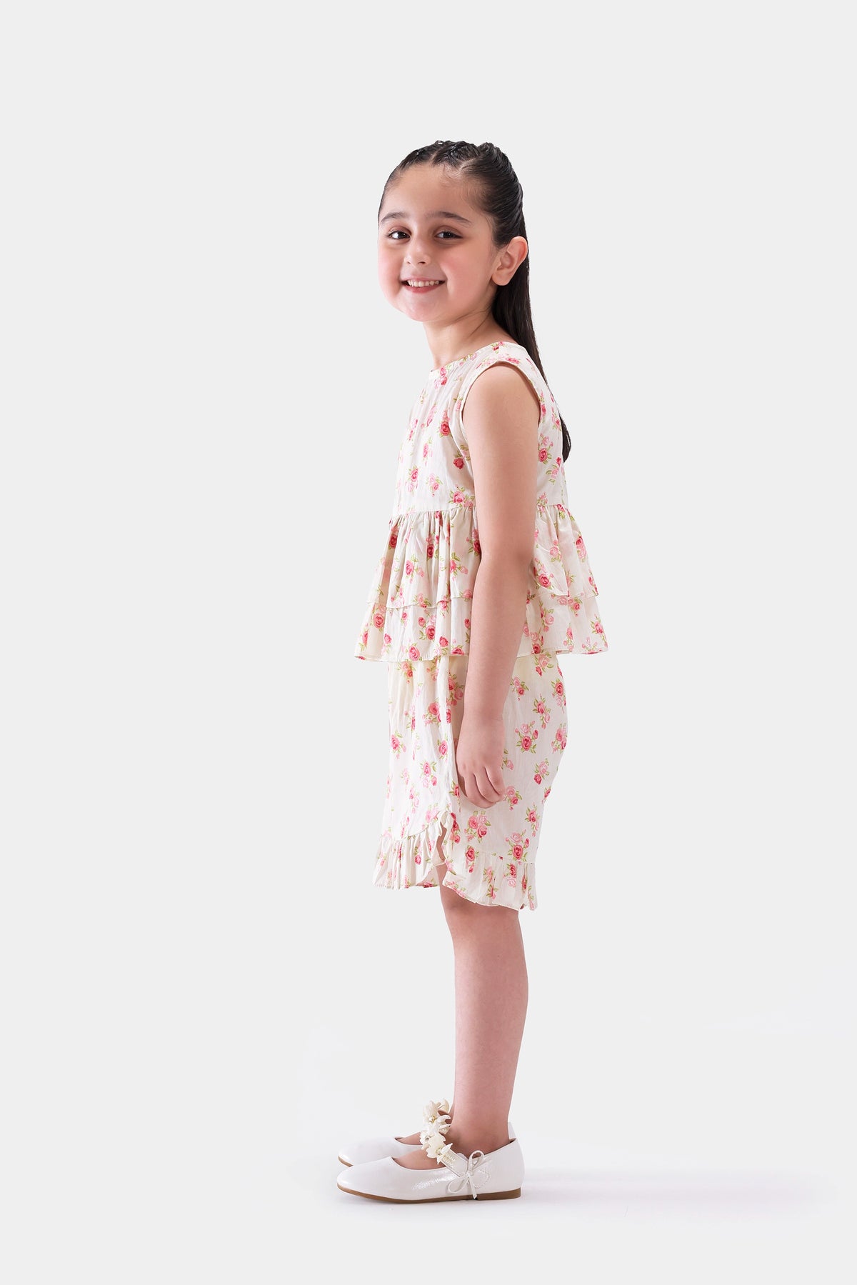 Ruffled Peplum Top - Cougar Clothing