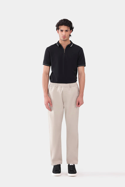 Straight Fit Twill Trousers - Cougar Clothing