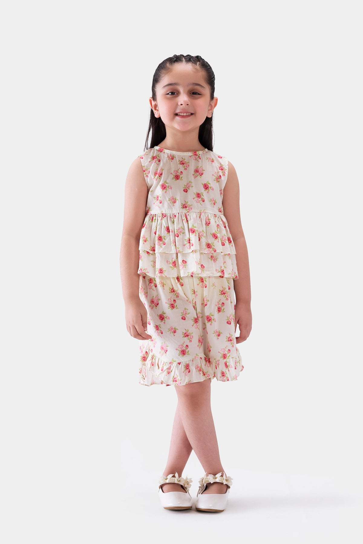 Ruffled Peplum Top - Cougar Clothing