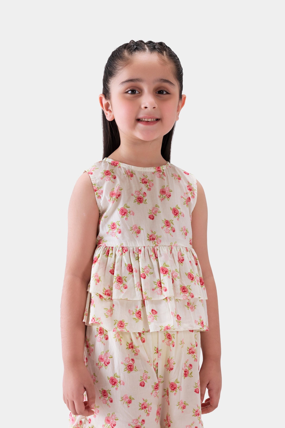Ruffled Peplum Top - Cougar Clothing