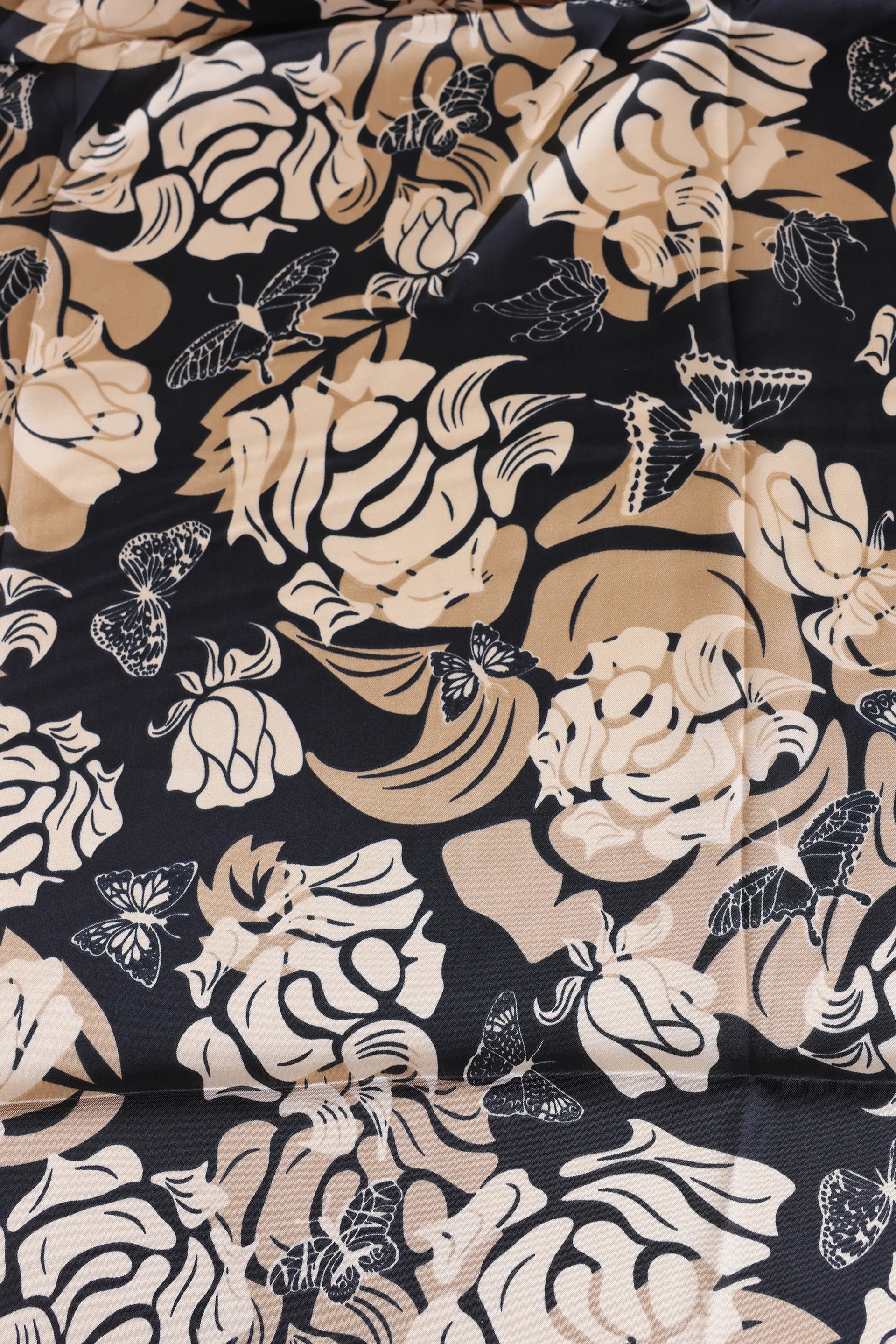 Gilded Silk Scarf - Cougar Clothing