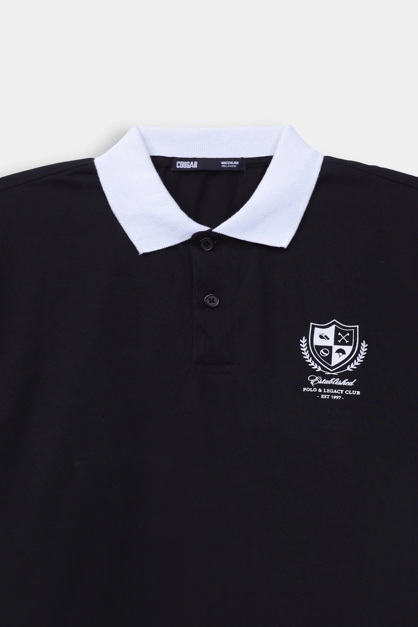 Embroidered Heavy Jersey Polo - Cougar Clothing