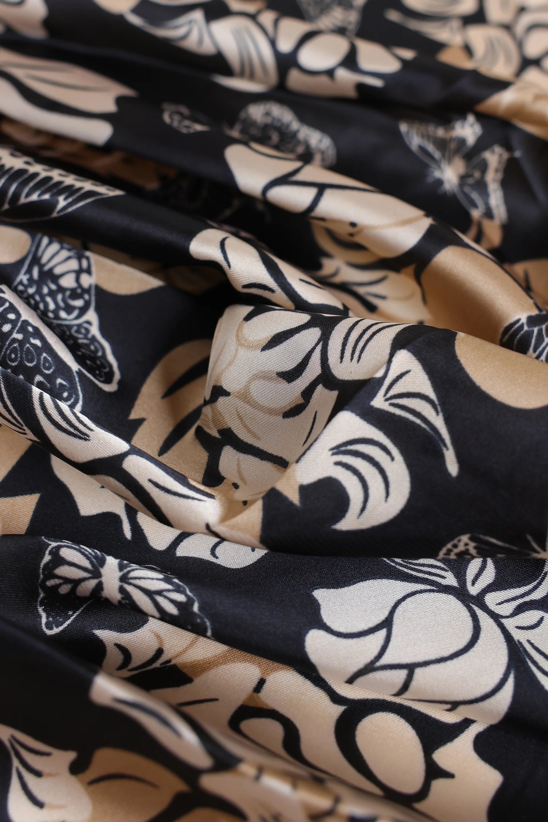 Gilded Silk Scarf - Cougar Clothing