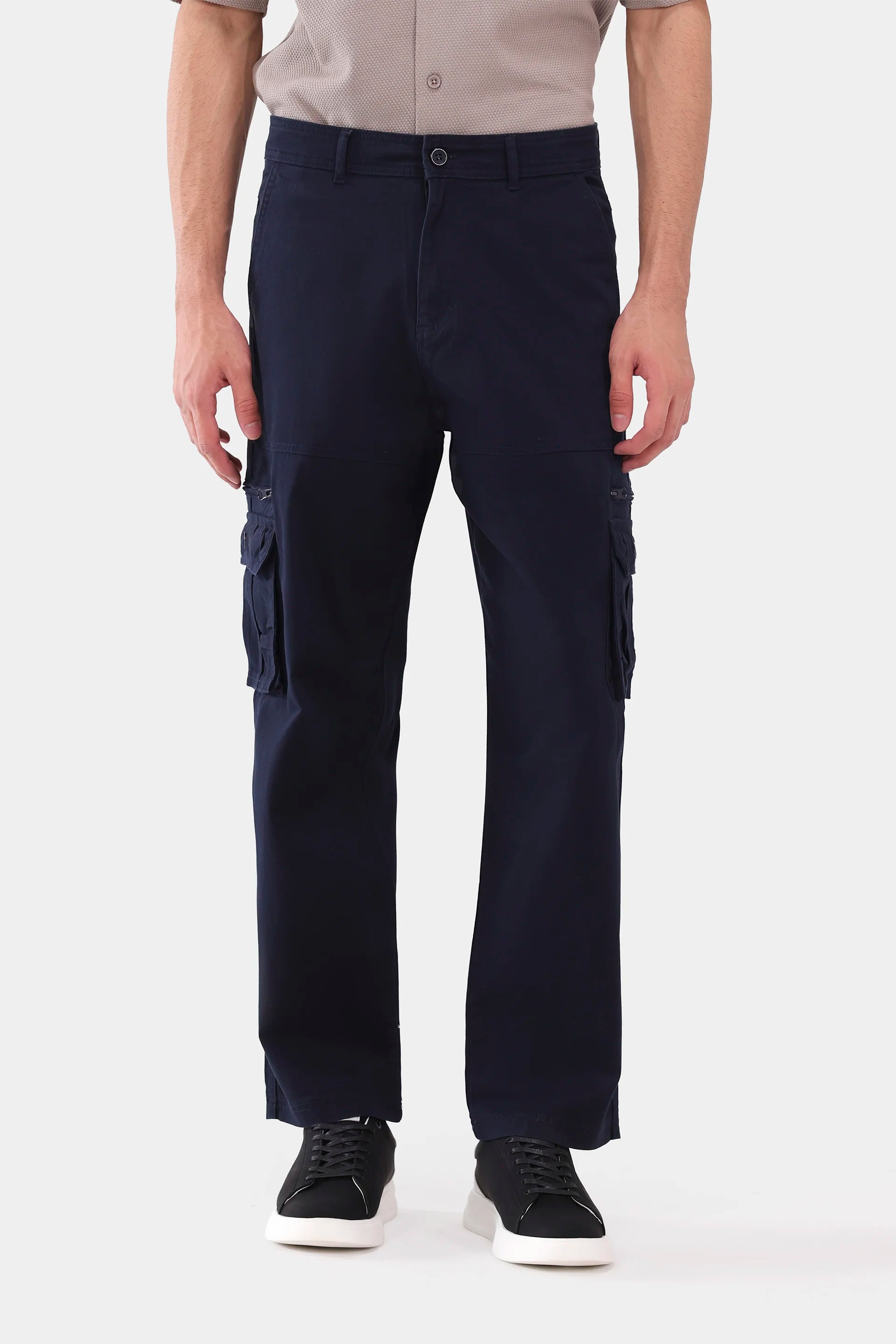 Straight Cargo Trousers - Cougar Clothing