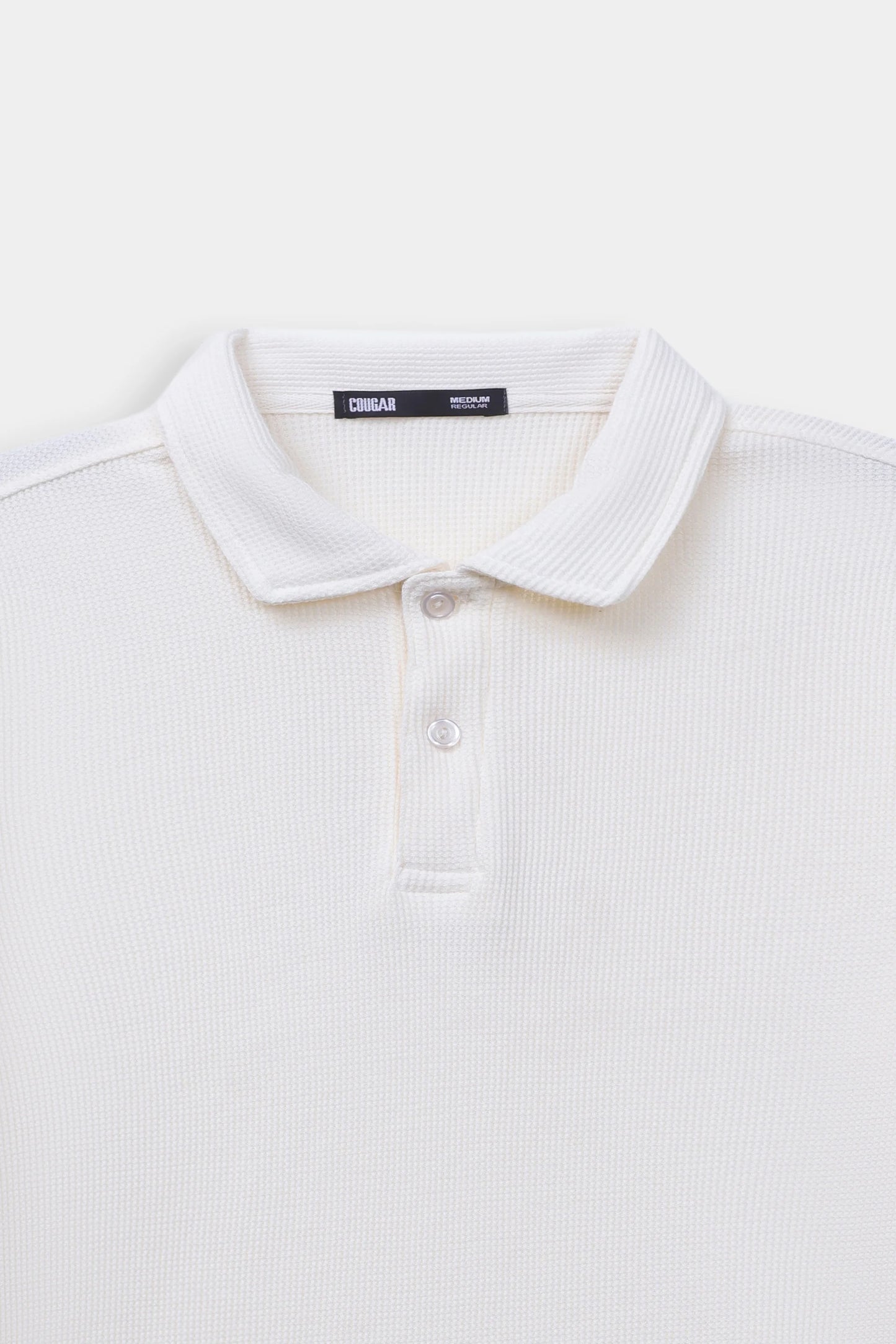 Classic Waffle Polo - Cougar Clothing