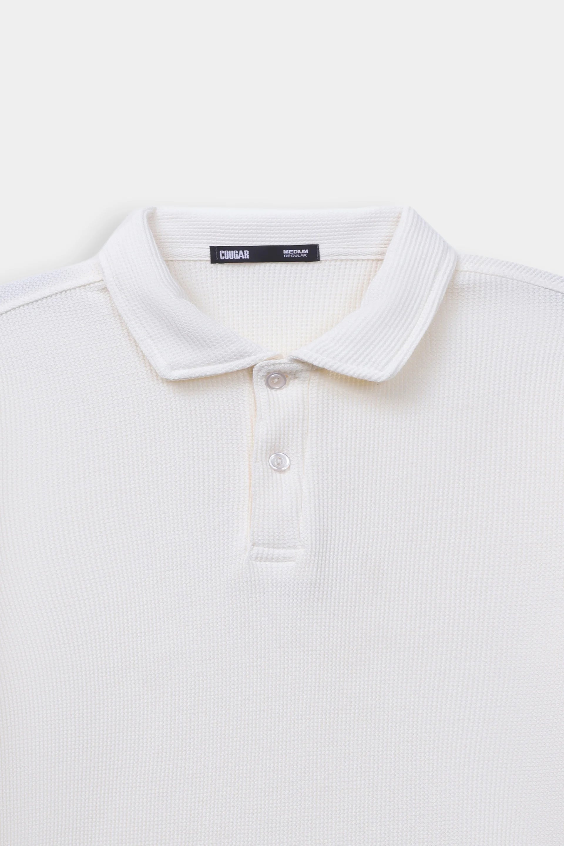 Classic Waffle Polo - Cougar Clothing