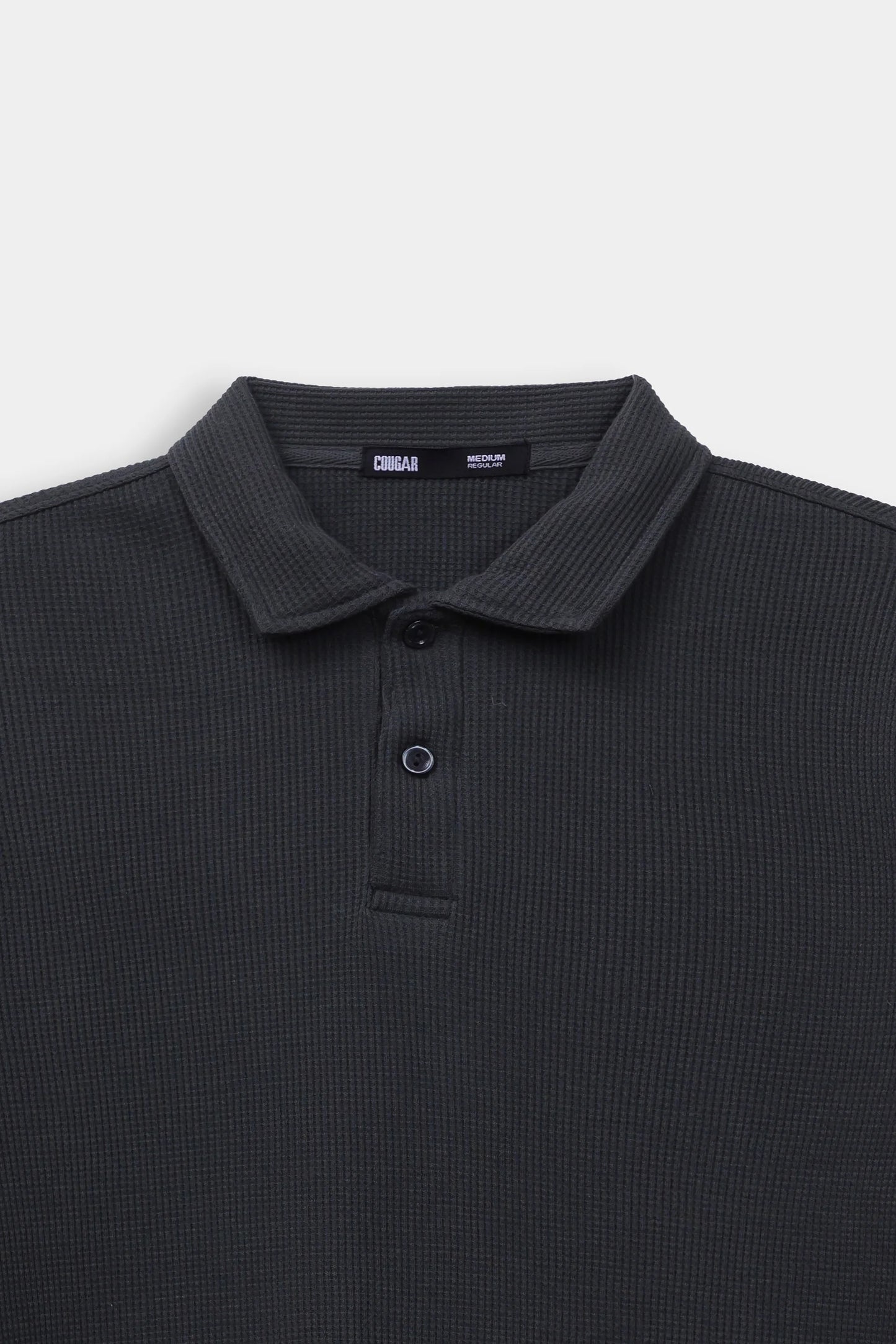 Classic Waffle Polo - Cougar Clothing