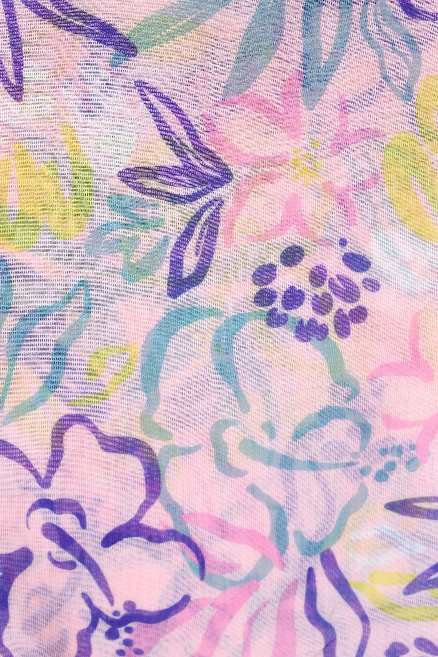 Multicolor Printed Scarf - Cougar Clothing