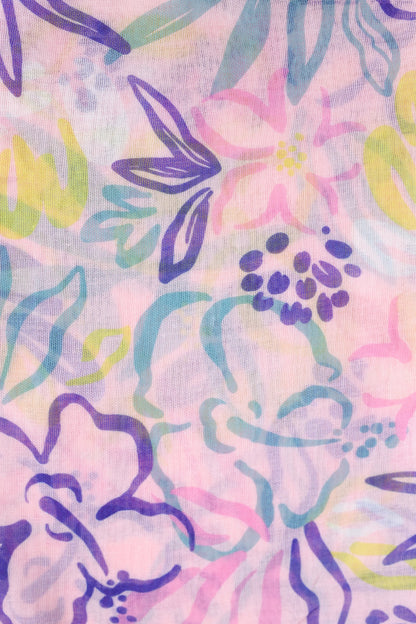 Multicolor Printed Scarf - Cougar Clothing
