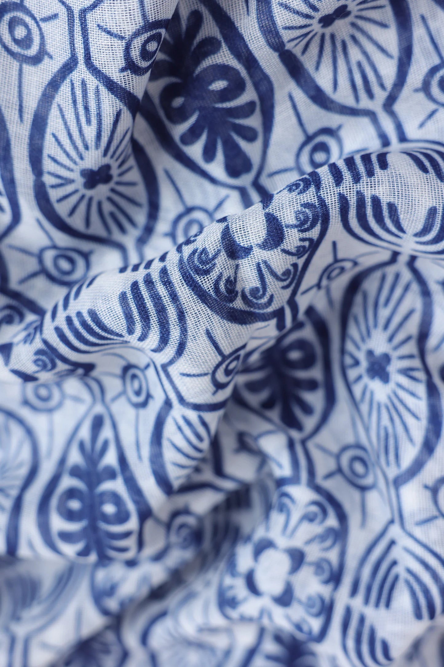 Tile Print Scarf - Cougar Clothing