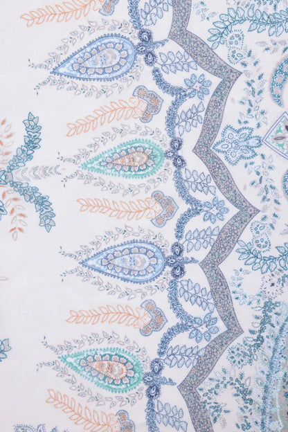 Paisley Print Silk Scarf - Cougar Clothing