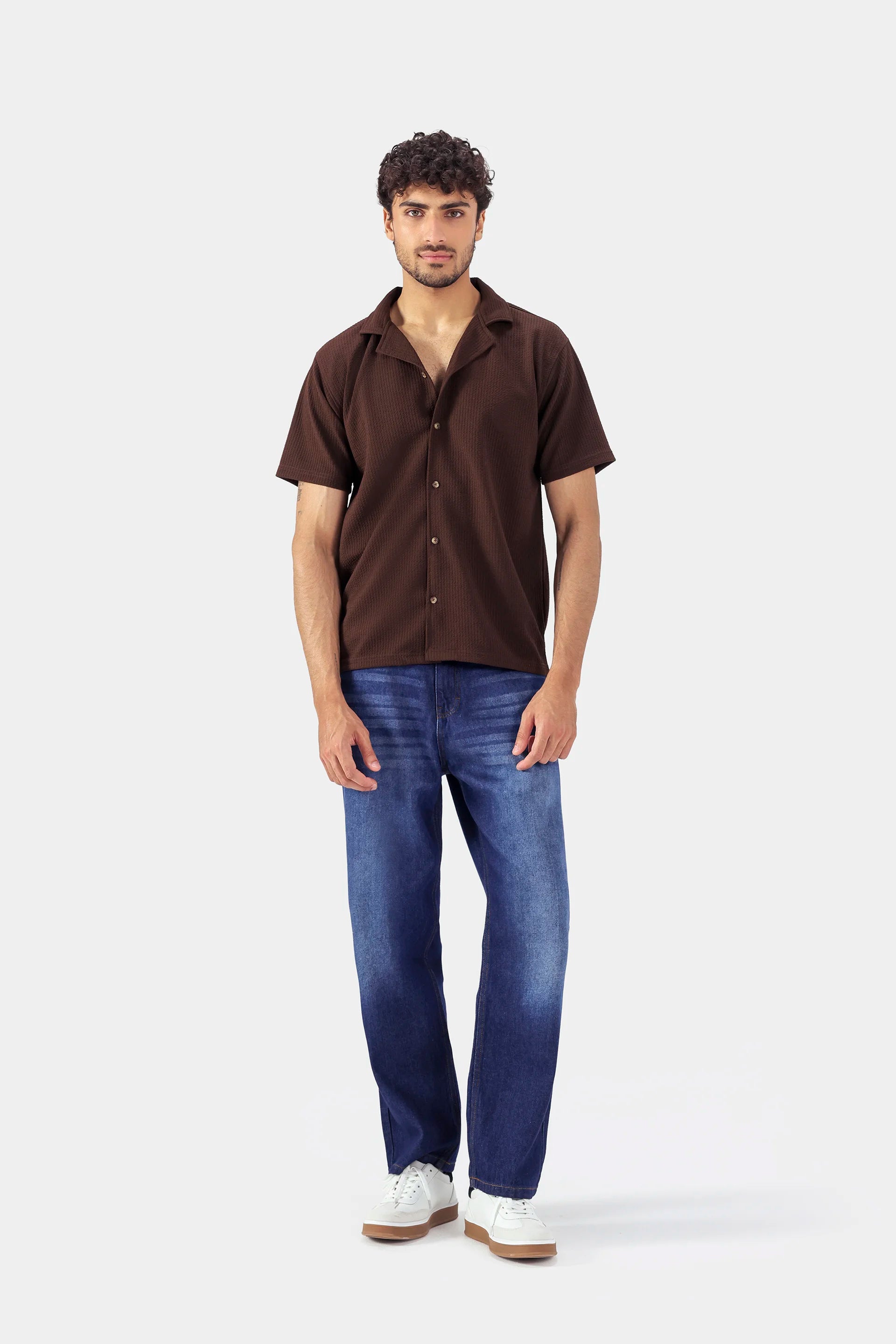 Seersucker Shirt - Cougar Clothing