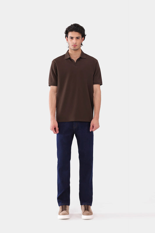 Relaxed Johnny Collar Polo - Cougar Clothing