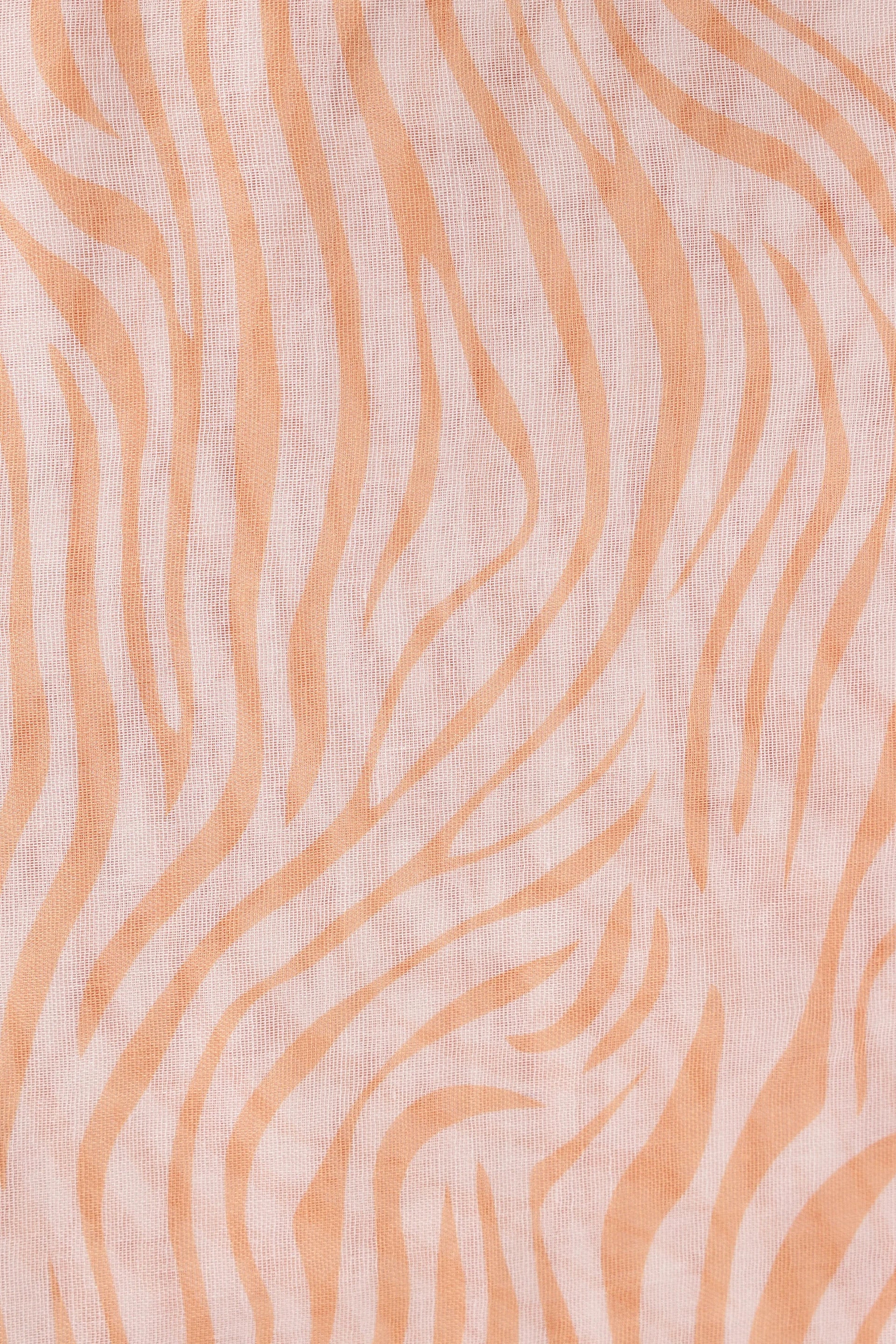 Wavy Printed Scarf - Cougar Clothing