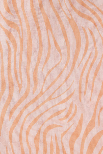 Wavy Printed Scarf - Cougar Clothing