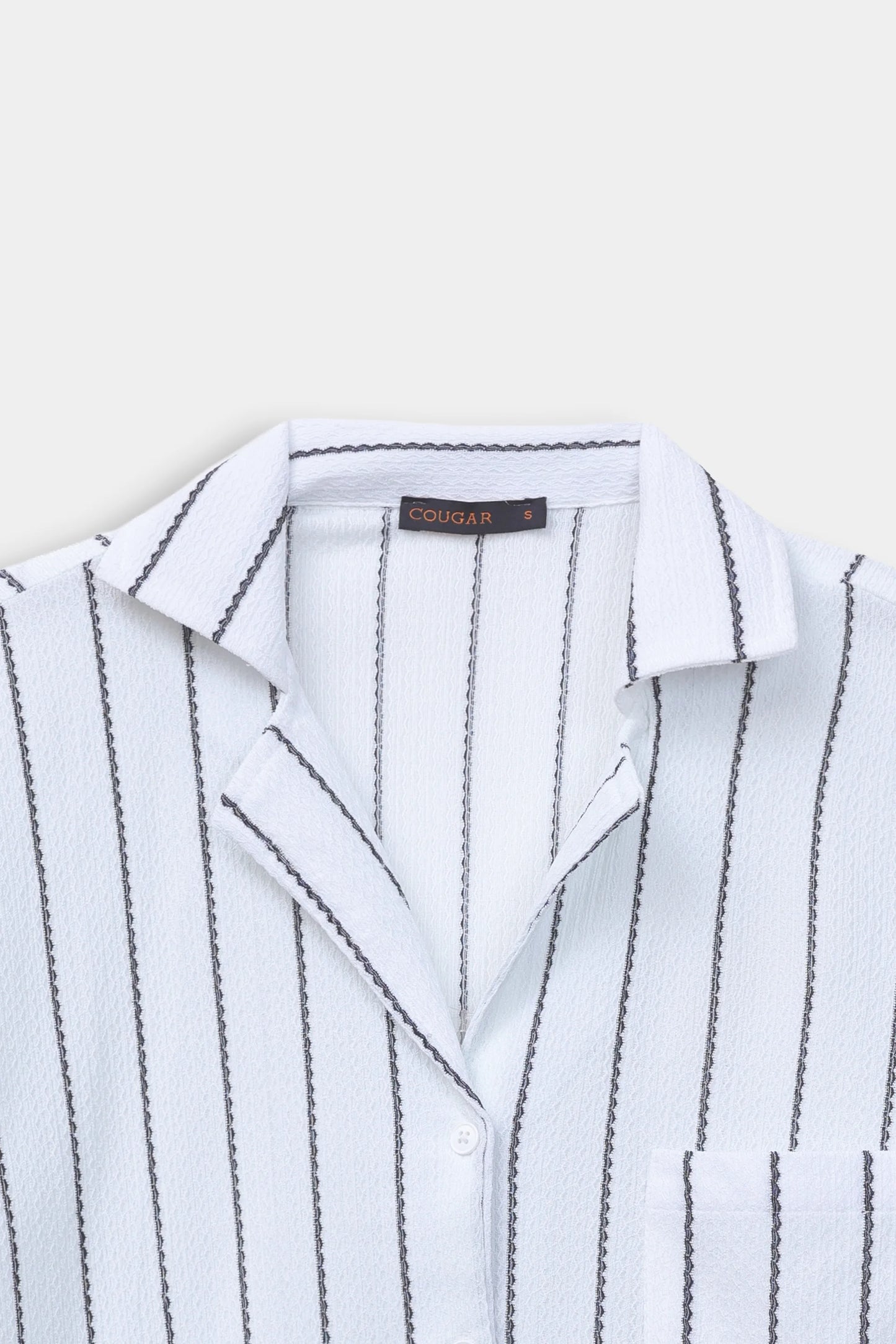 Striped Knitted Shirt - Cougar Clothing
