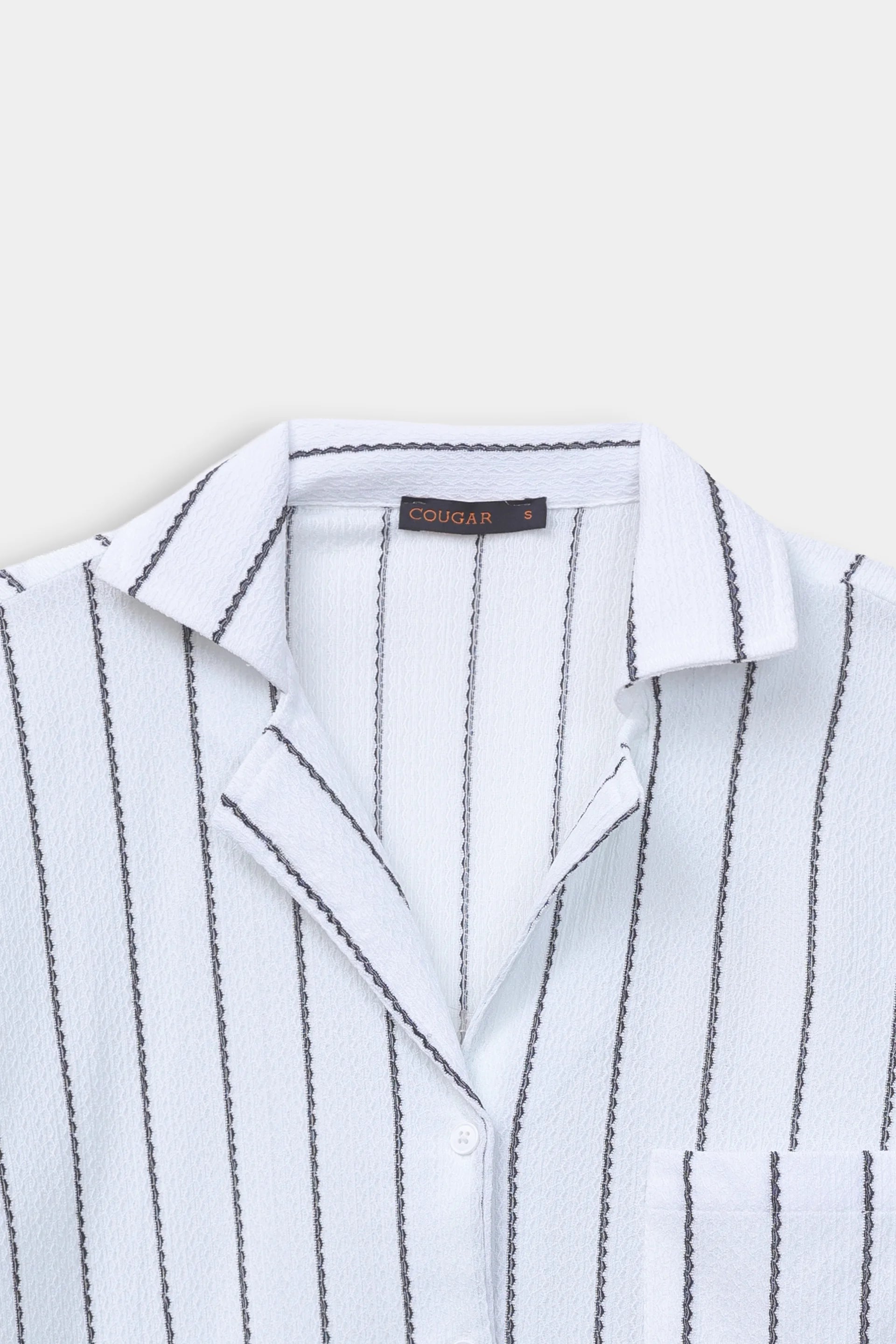 Striped Knitted Shirt - Cougar Clothing