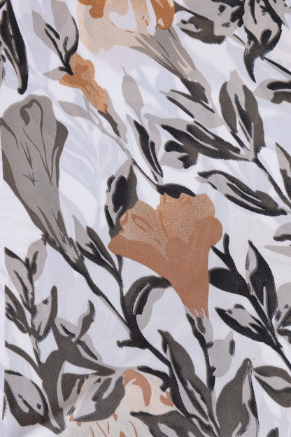 Printed Silk Scarf - Cougar Clothing