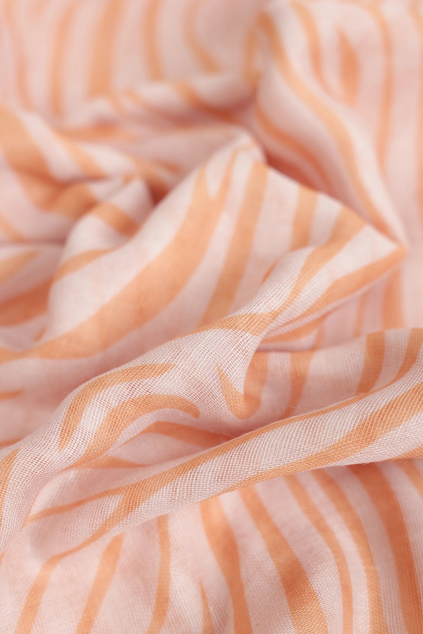 Wavy Printed Scarf - Cougar Clothing