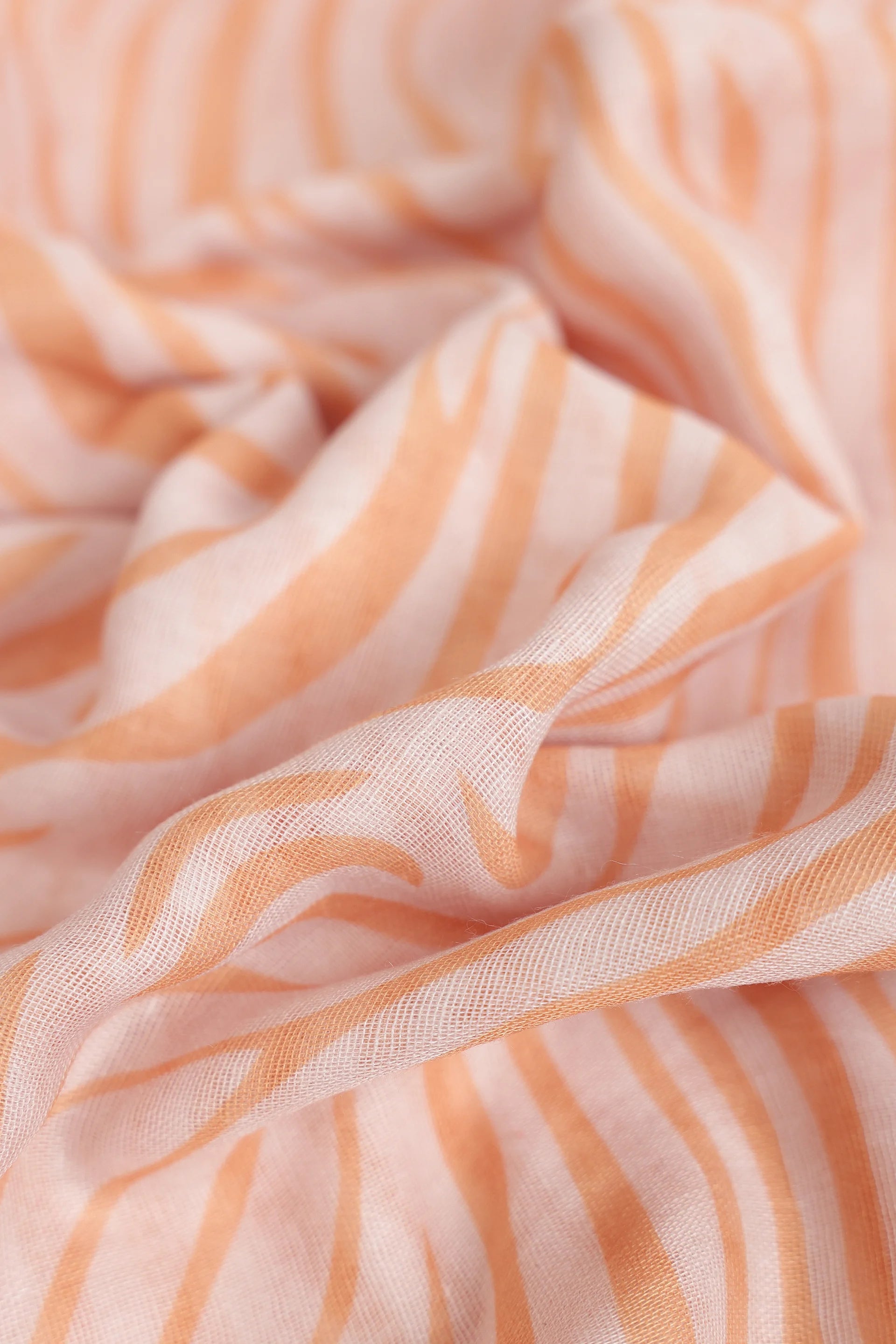 Wavy Printed Scarf - Cougar Clothing
