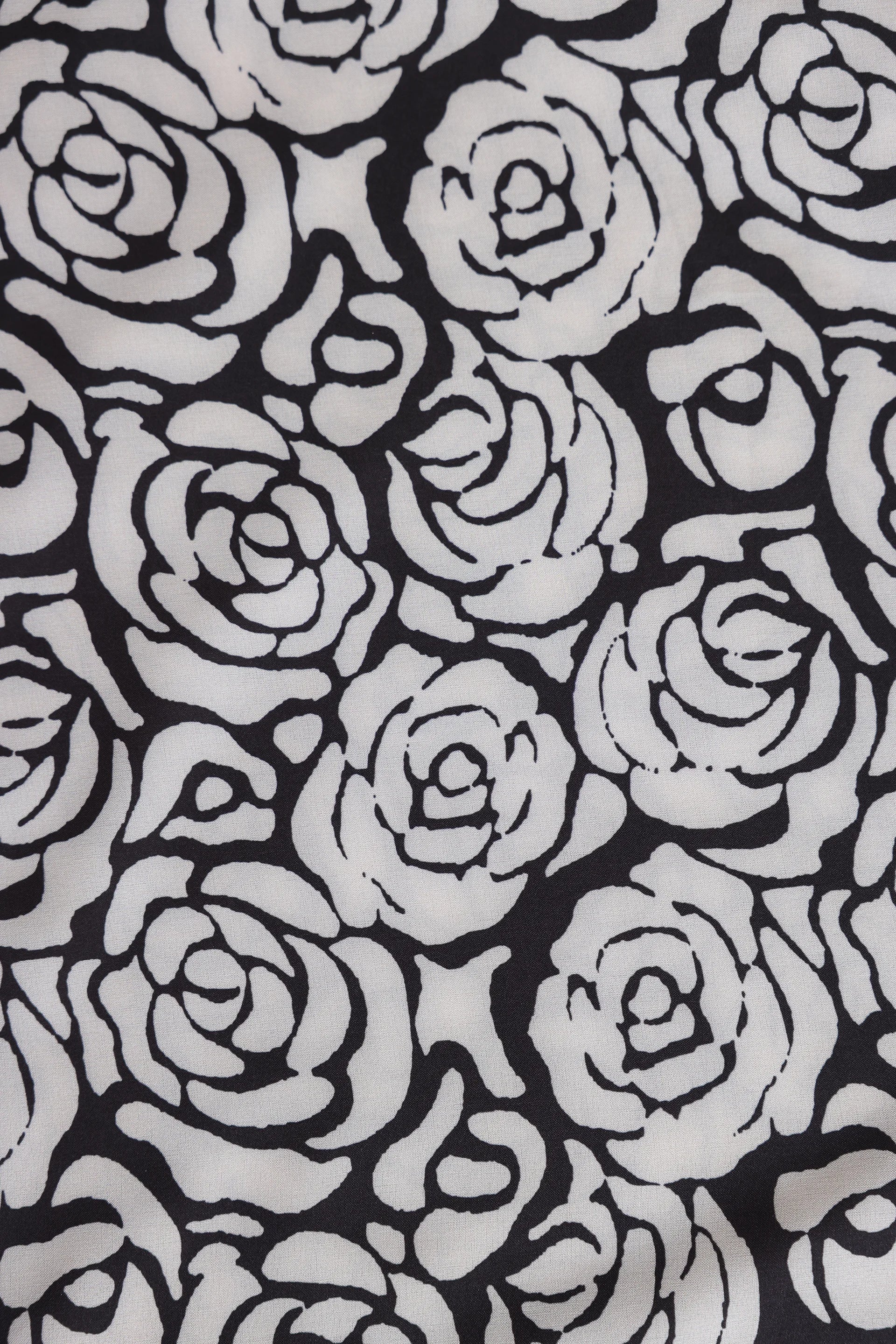 Floral Print Silk Scarf - Cougar Clothing
