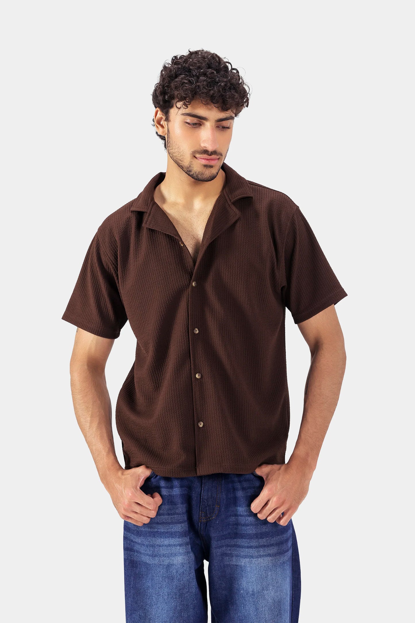 Seersucker Shirt - Cougar Clothing