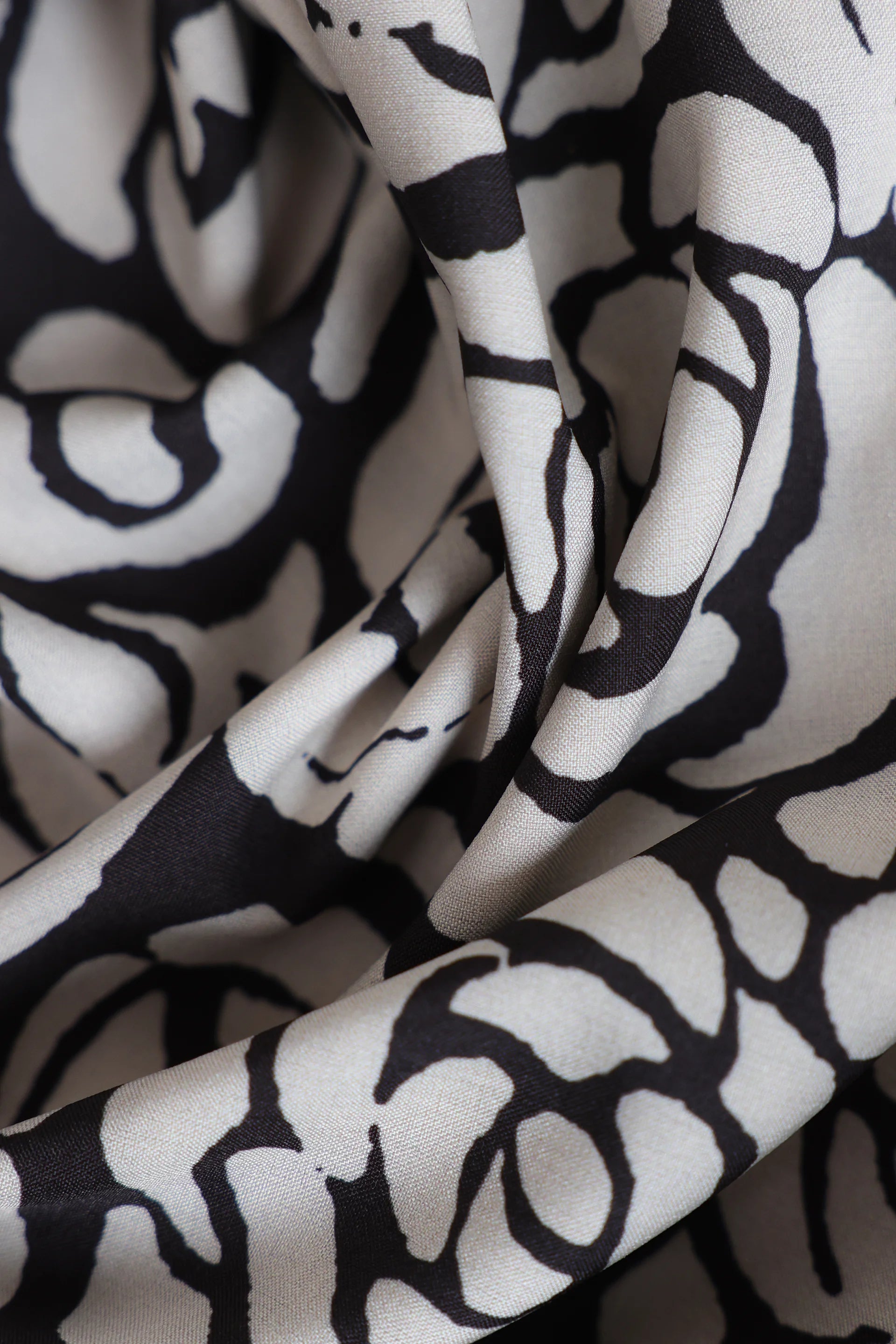 Floral Print Silk Scarf - Cougar Clothing