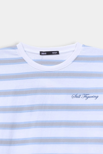 Focus & Chaos Striped Tee - Cougar Clothing