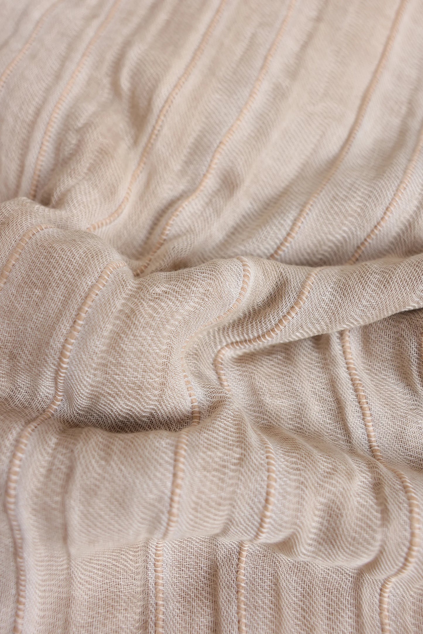 Textured Striped Scarf - Cougar Clothing
