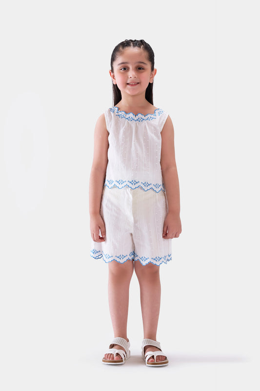 Embroidered Sleeveless Top - Cougar Clothing