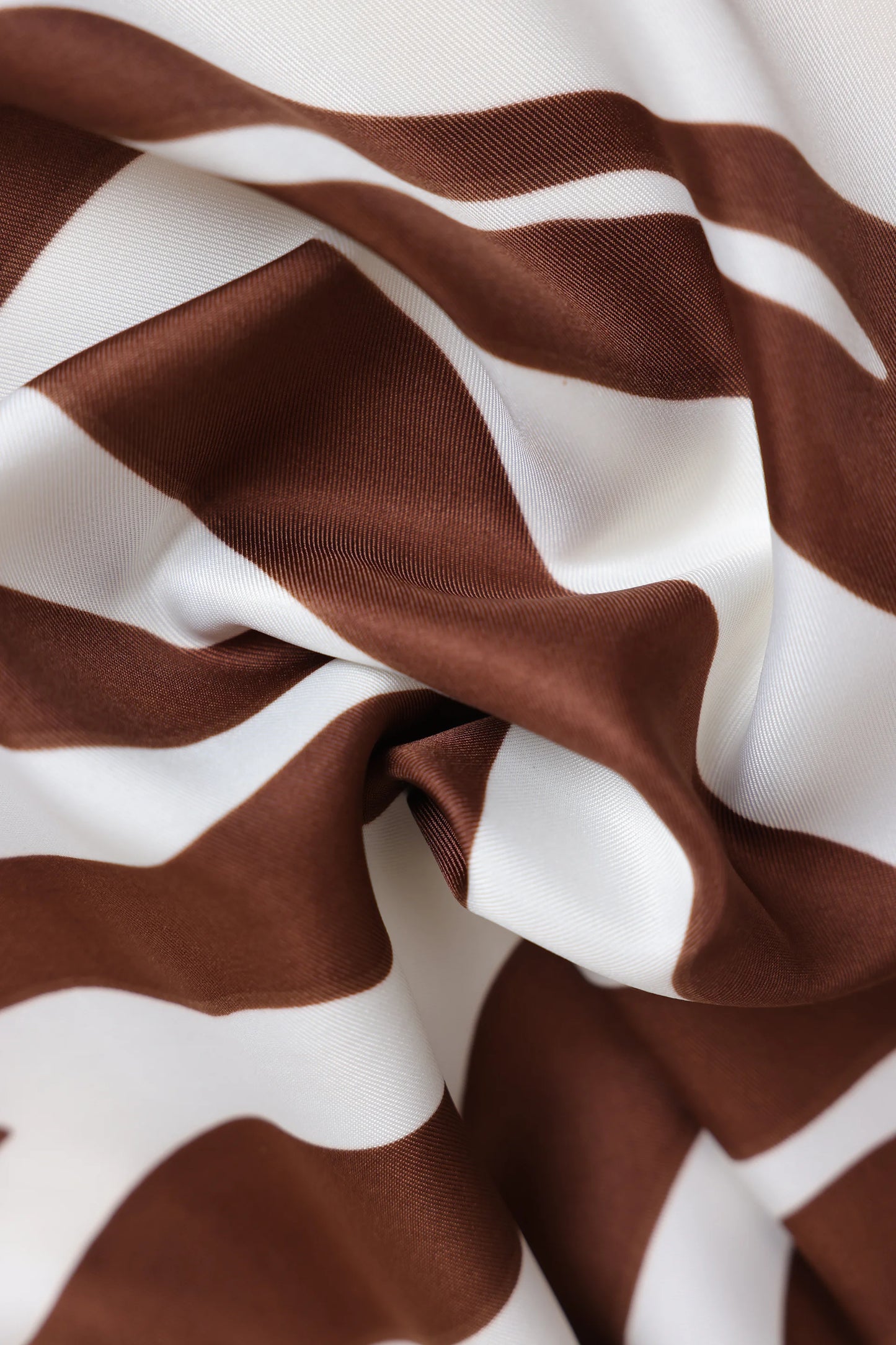 Abstract Print Silk Scarf - Cougar Clothing