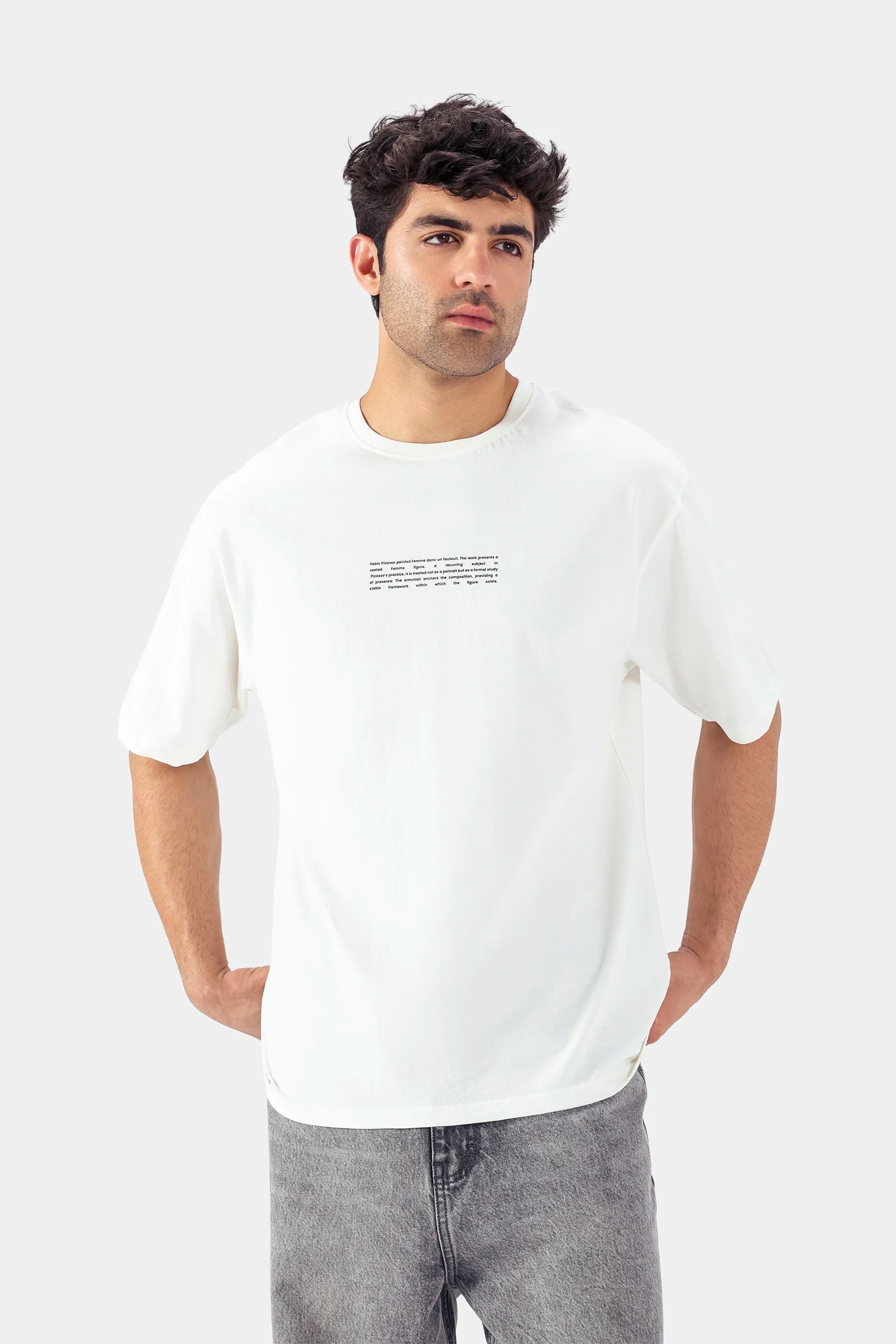 Text Printed T-Shirt - Cougar Clothing