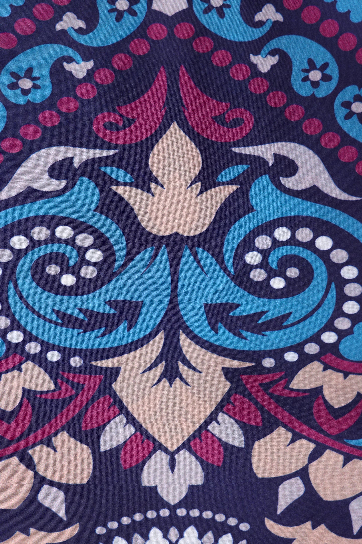 Paisley Printed Silk Scarf - Cougar Clothing