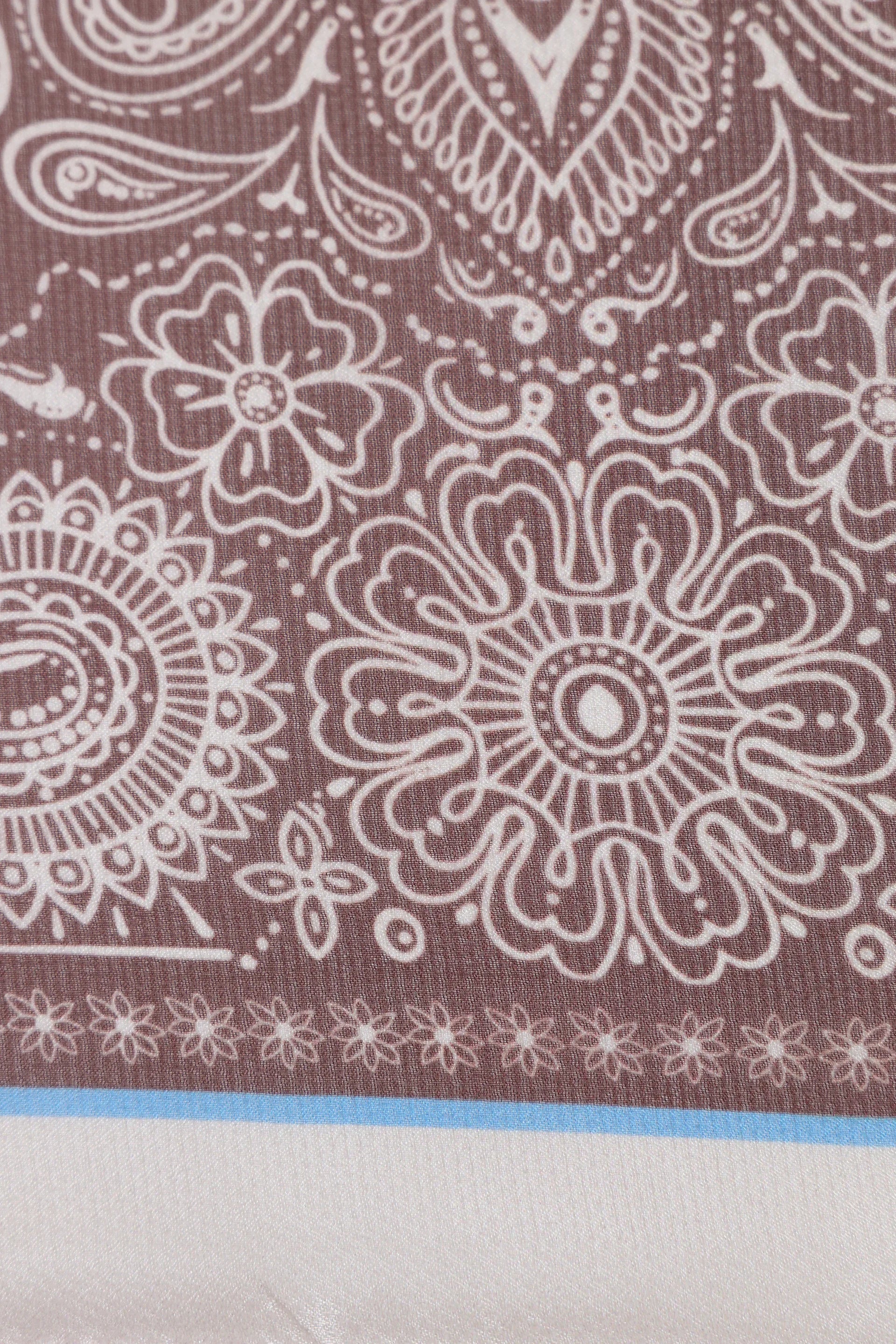 Paisley Printed Silk Scarf - Cougar Clothing