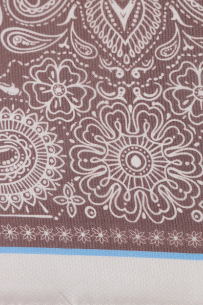 Paisley Printed Silk Scarf - Cougar Clothing