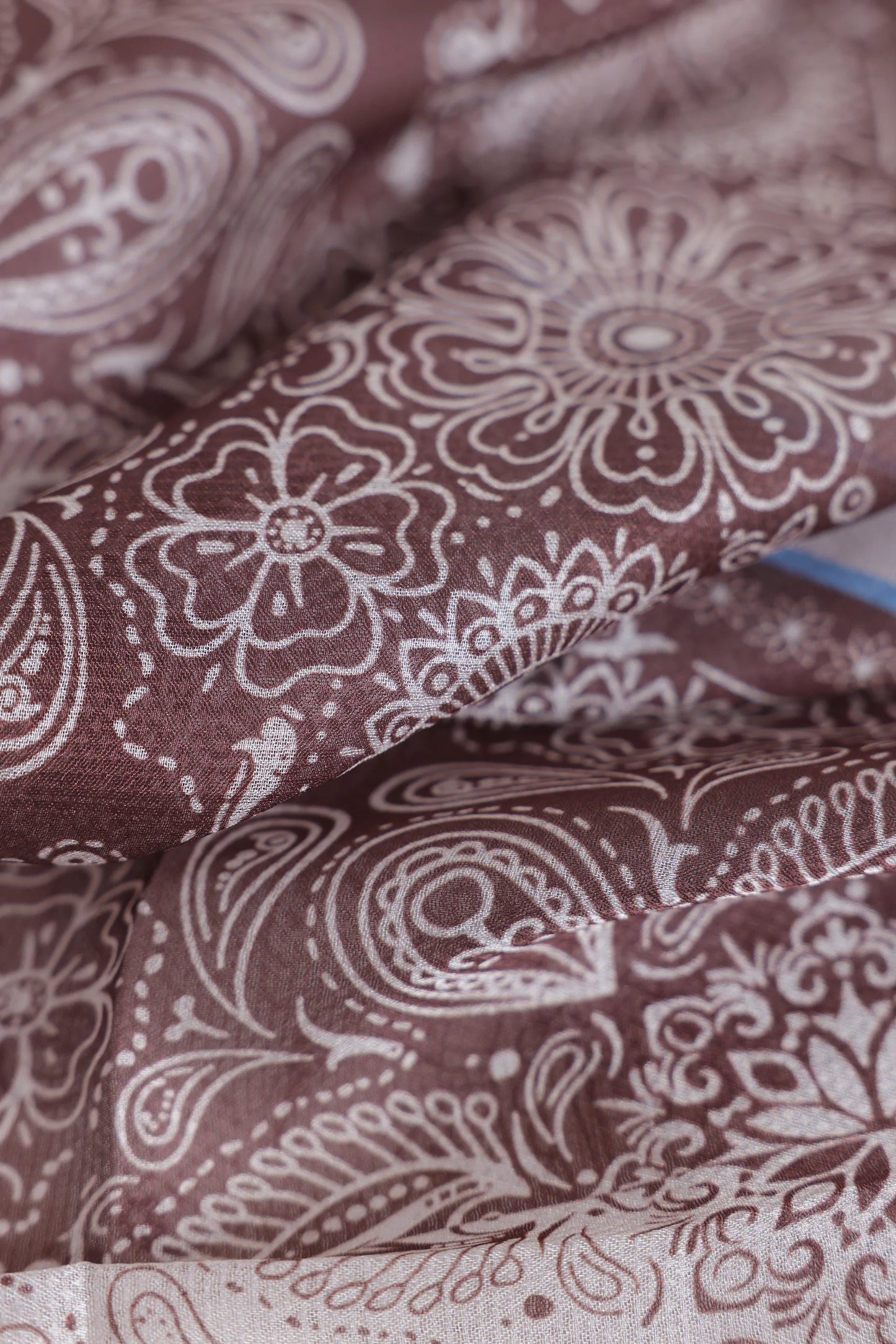 Paisley Printed Silk Scarf - Cougar Clothing