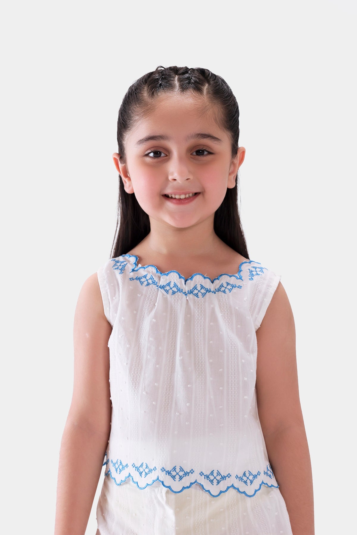 Embroidered Sleeveless Top - Cougar Clothing