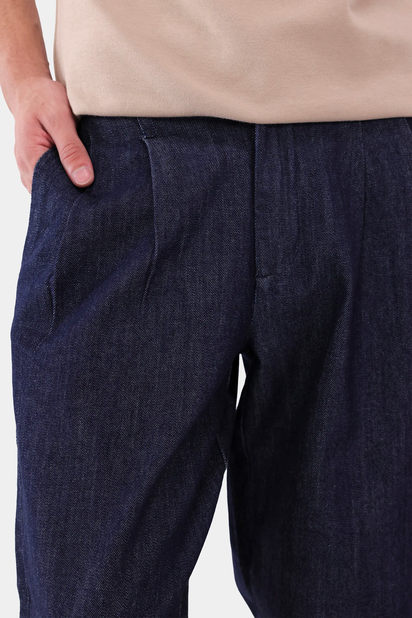 Wide Leg Pleated Trousers - Cougar Clothing